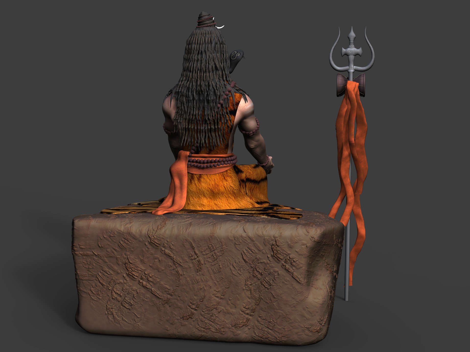artstation mahadev 3d model