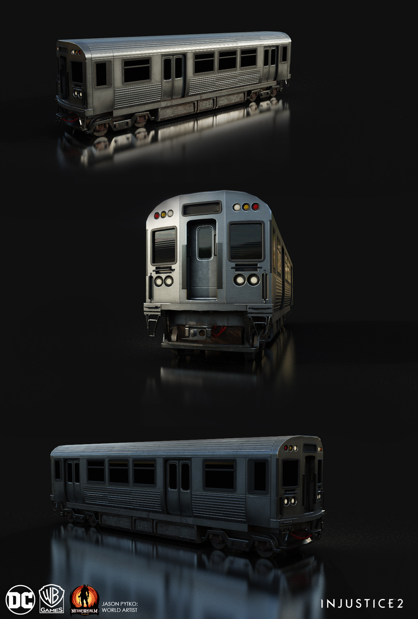 gotham city train set