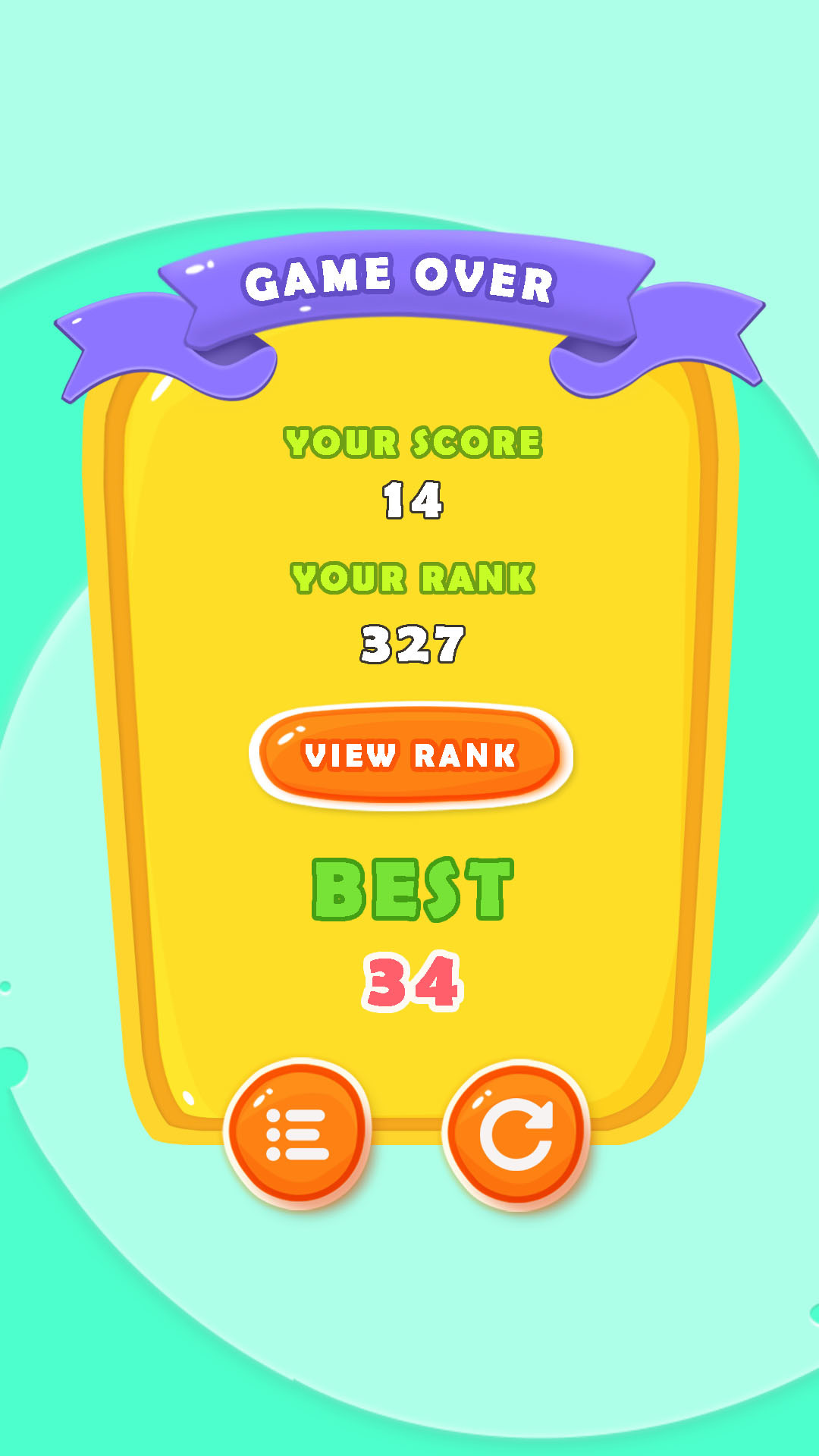 Naveetha P Jithin Color Match Mobile Game Ui