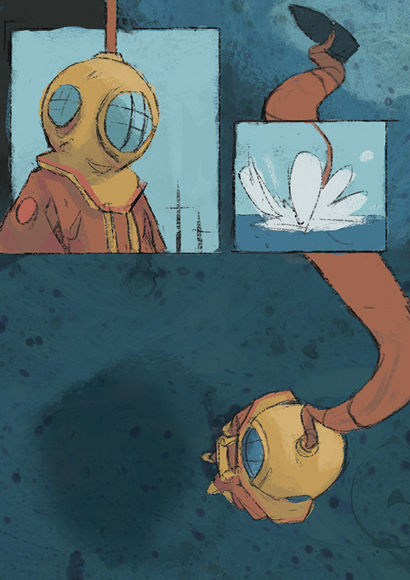 ArtStation - Scuba Comic