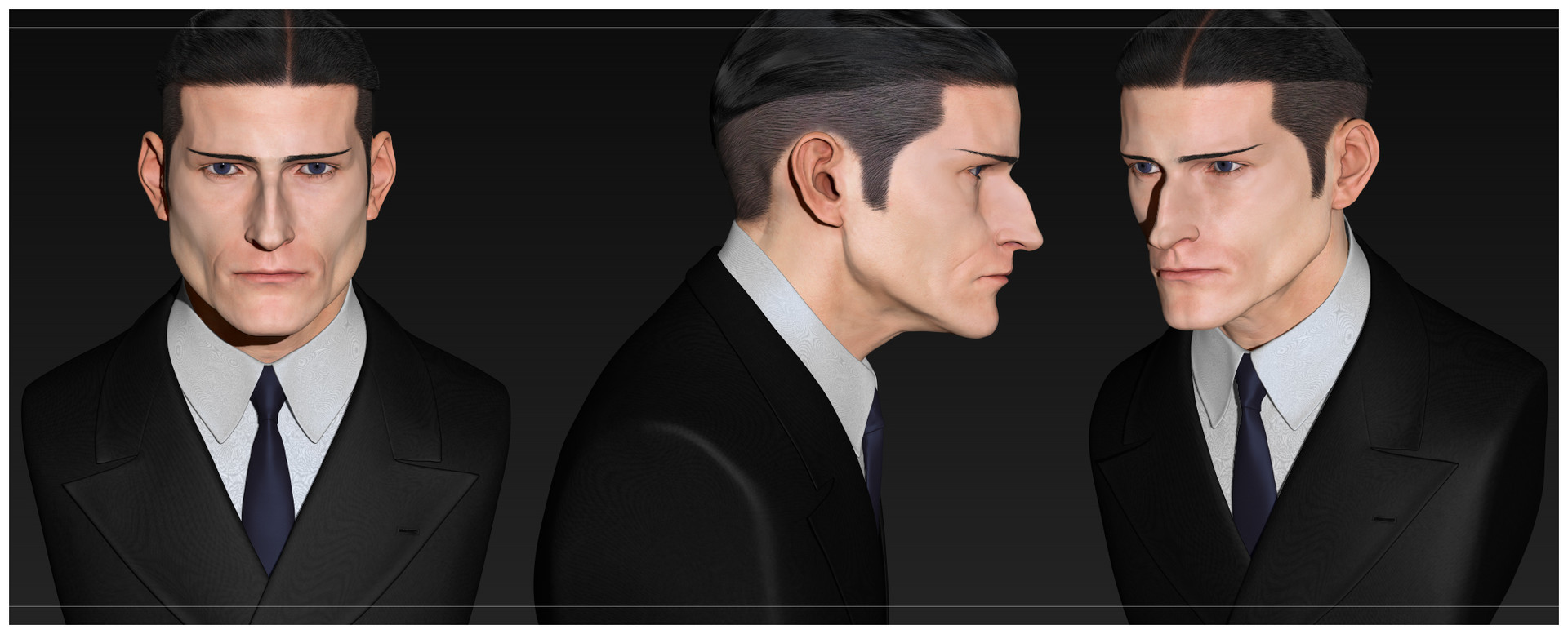 ArtStation - Creepy Thin Man