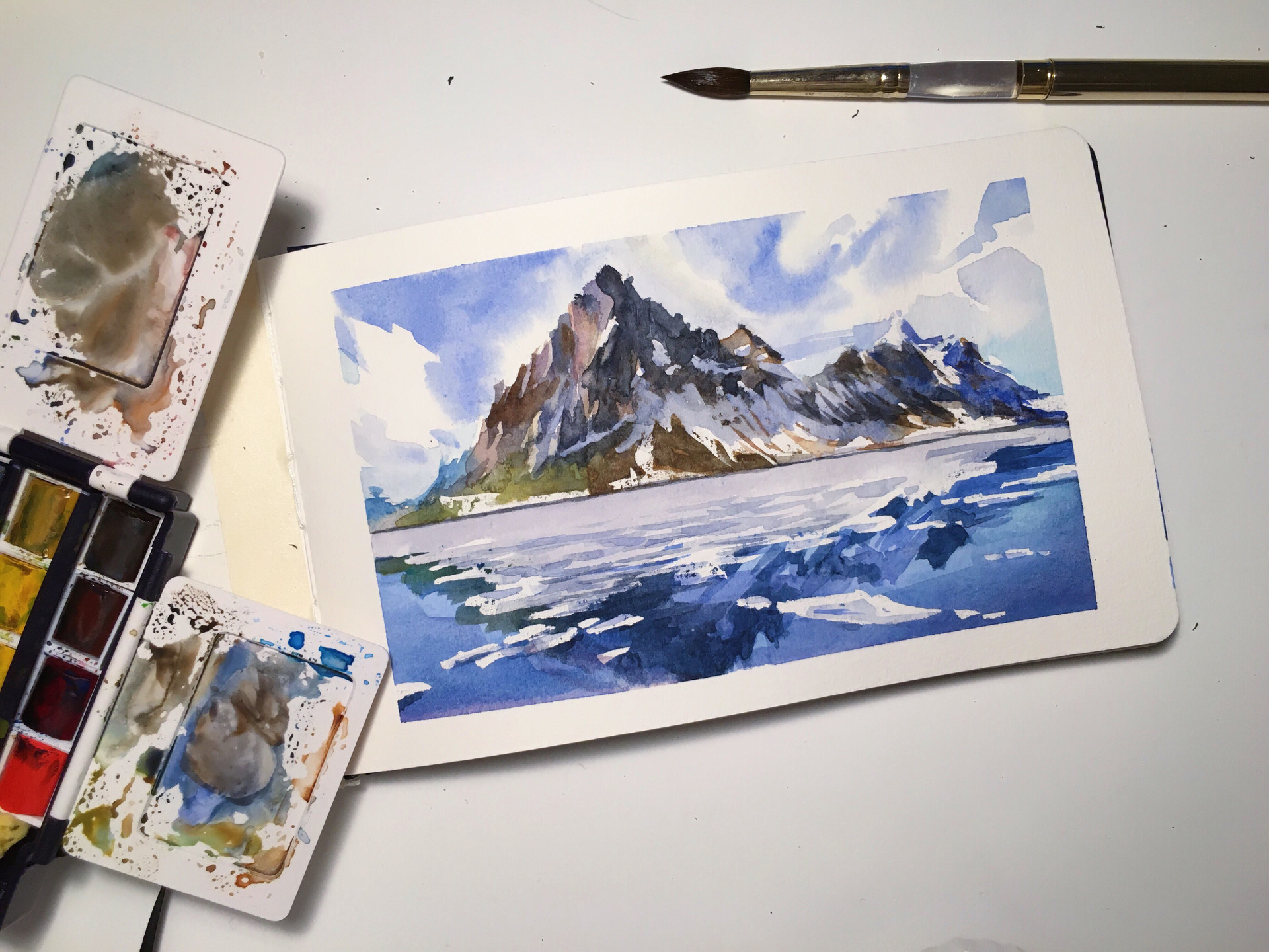 ArtStation - watercolor study