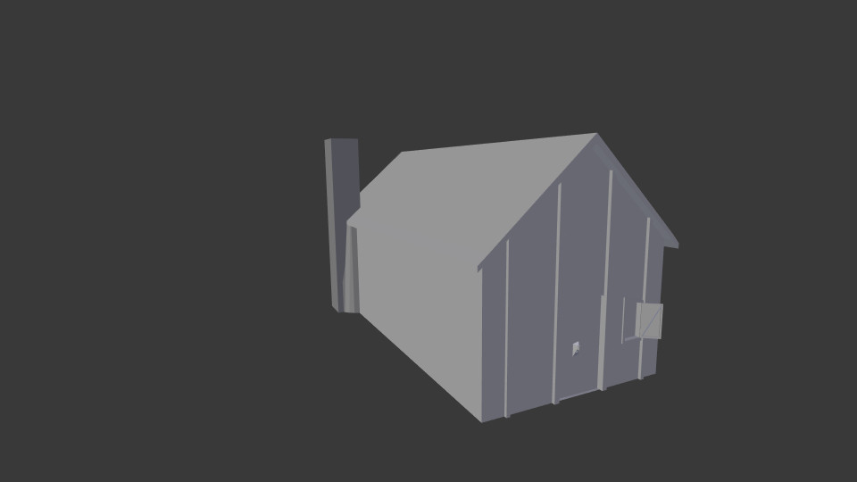 Artstation Medieval Basic Small House Elliot Fuller