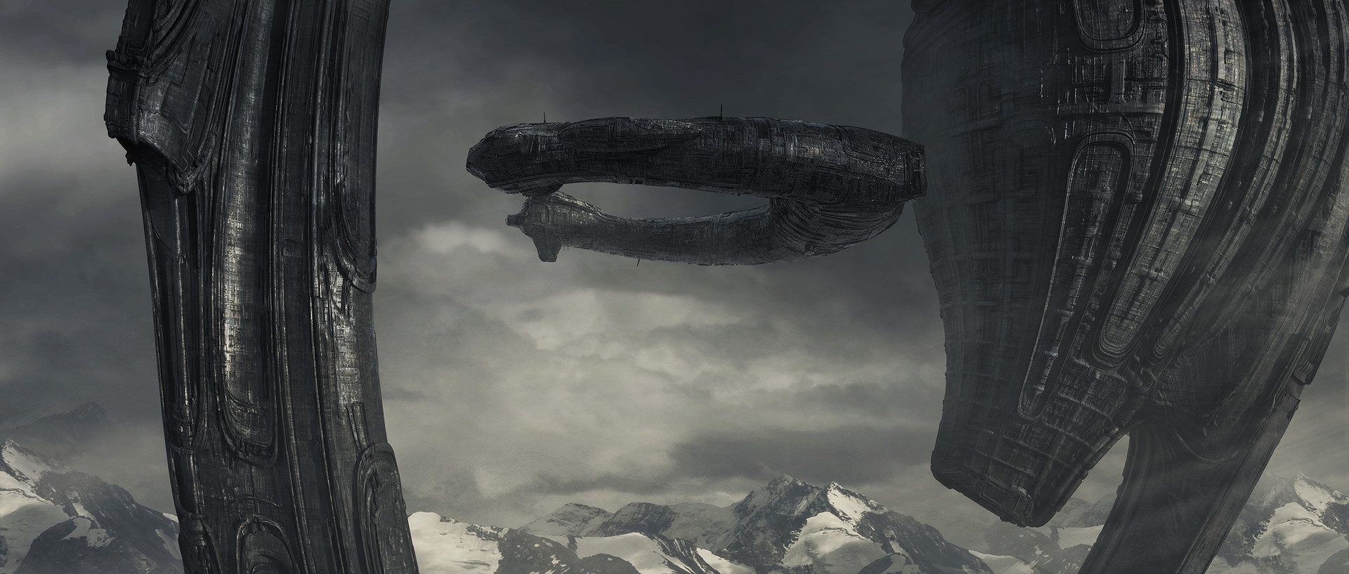 Artstation Alien Covenant Mothership Textures Steve Burg