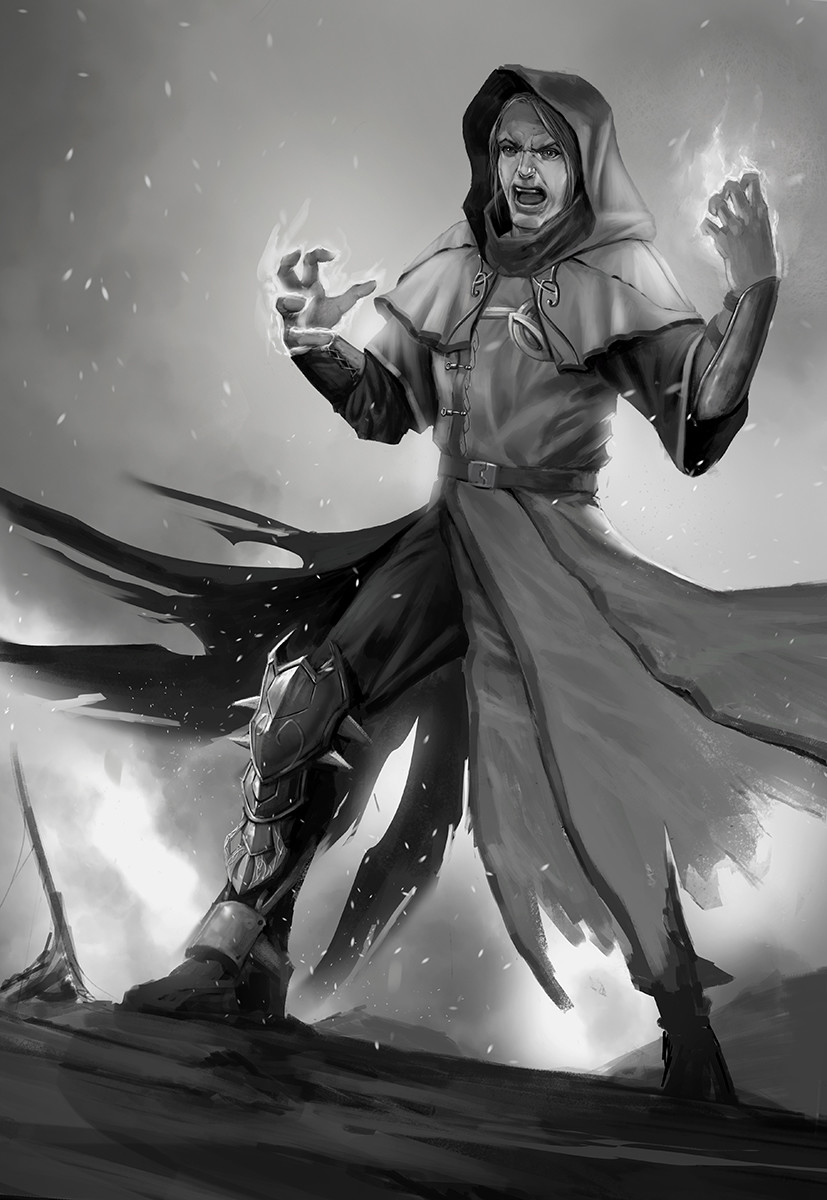 Artstation Battle Mage Yohan Haash Huhner