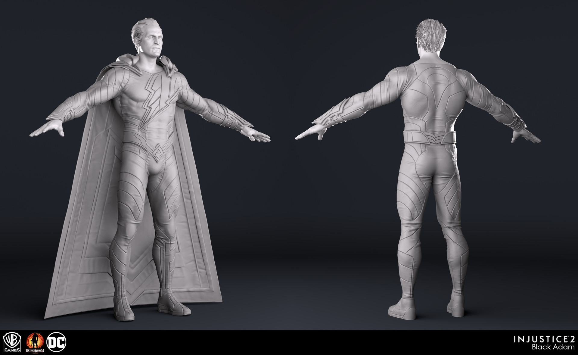 Artstation Black Adam Angel Bedolla