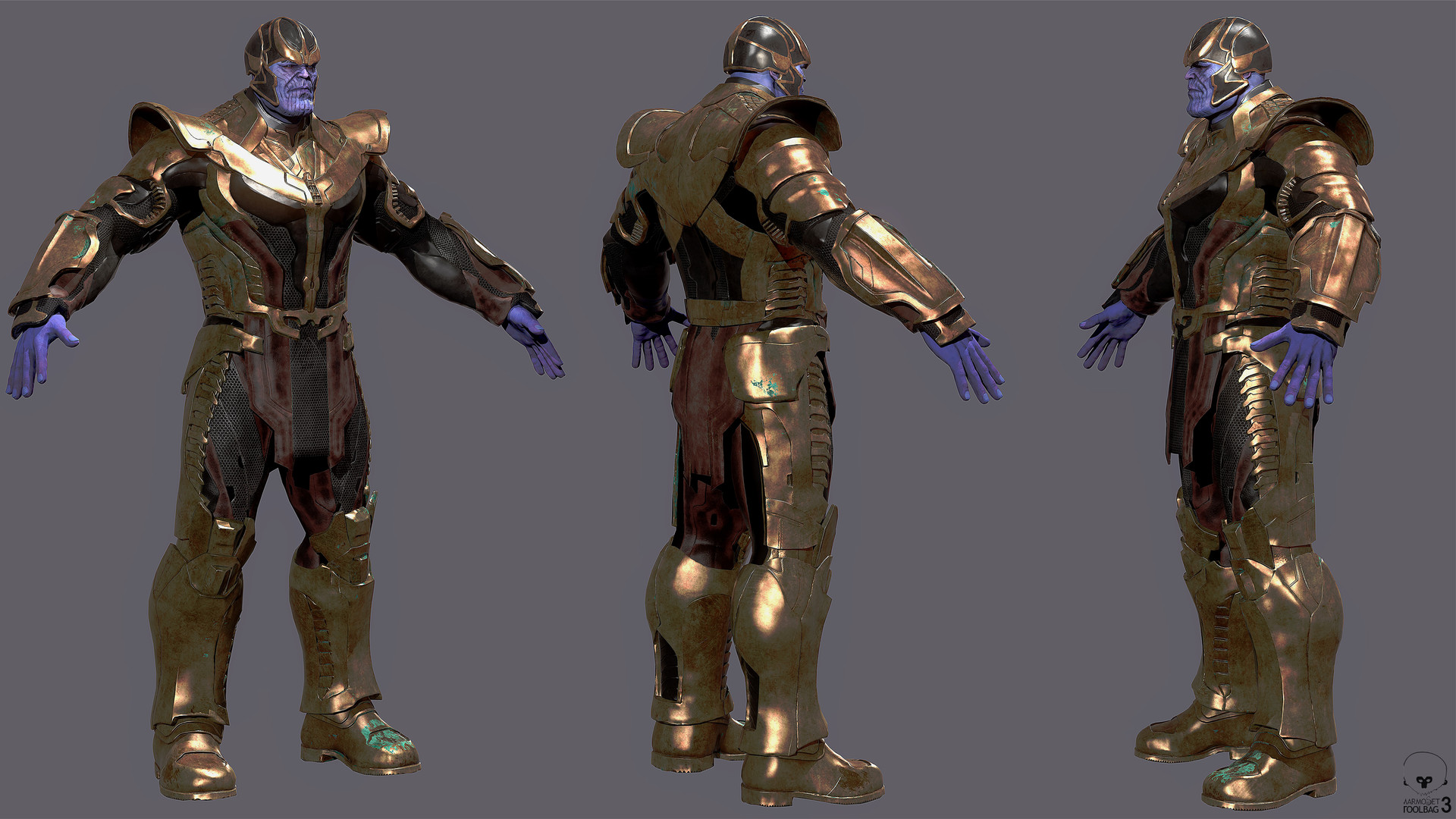 Artstation Thanos Fan Art Nolan Jacobs