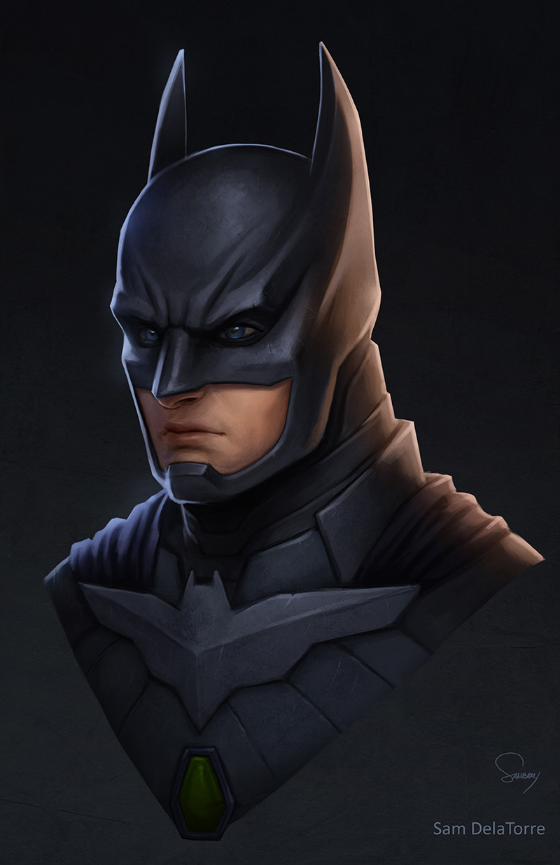 ArtStation - DC Trinity- Batman (Injustice 2)