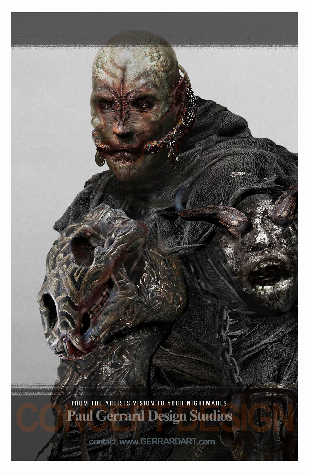 Head variations from Dadga Mor / The Shannara Chronicles 