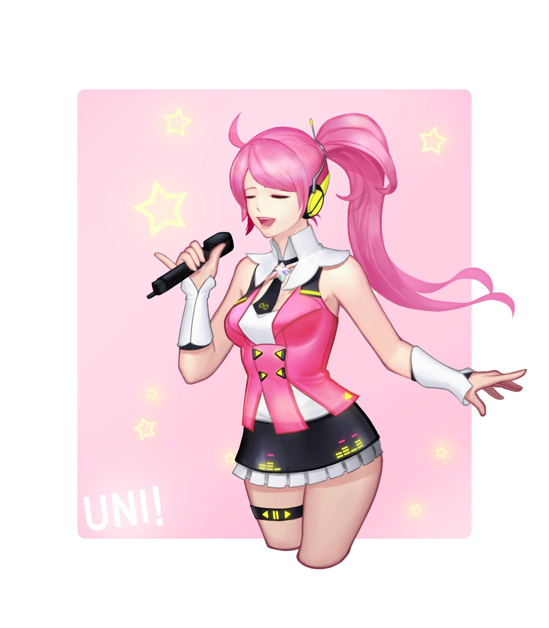 Artstation 2017 Vocaloid Uni Fanart Ailacia 2d