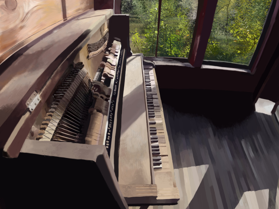 Piano Painting