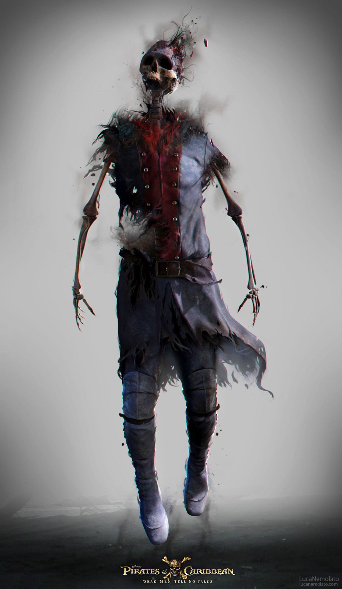 Artstation Pirates Of The Caribbean Dead Men Tell No Tales Drowned Crew Luca Nemolato