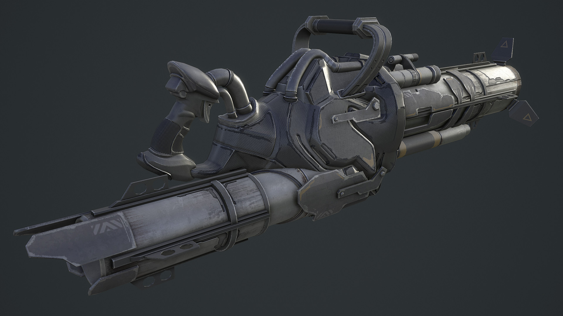 Artstation Rocket Launcher Alien Rage Marcin Wiech