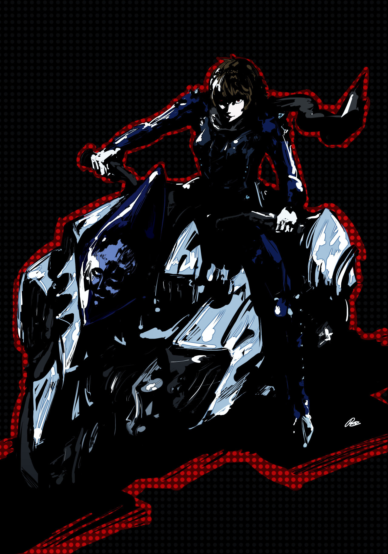 ArtStation Makoto Niijima and Johanna Illustration