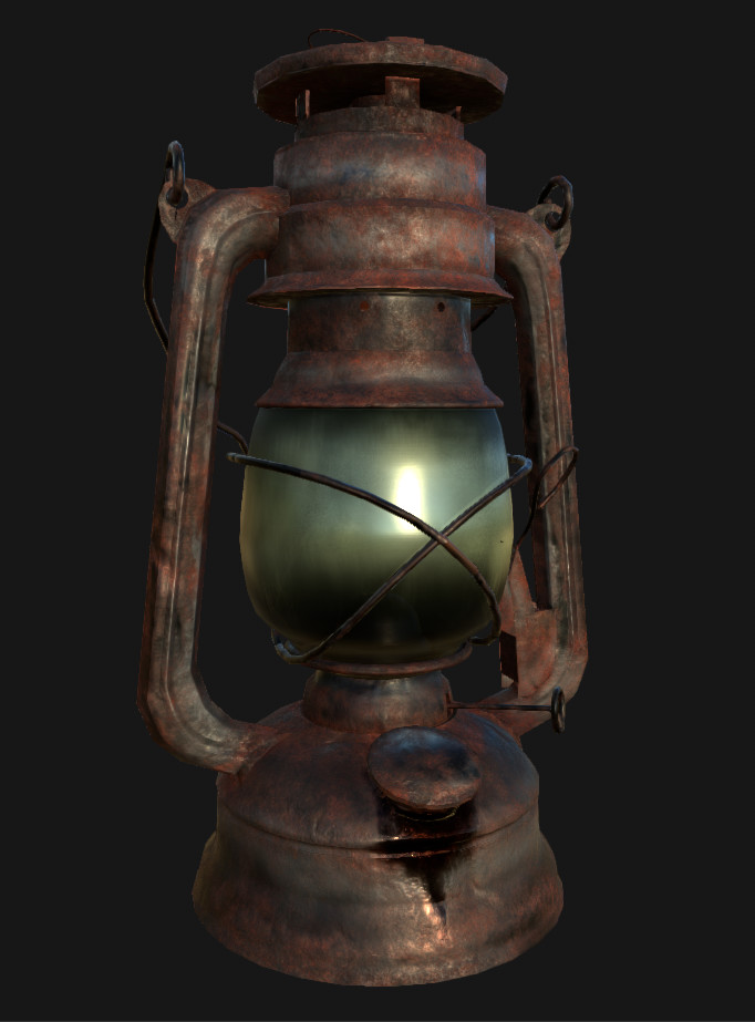 ArtStation - Old Lantern Bright