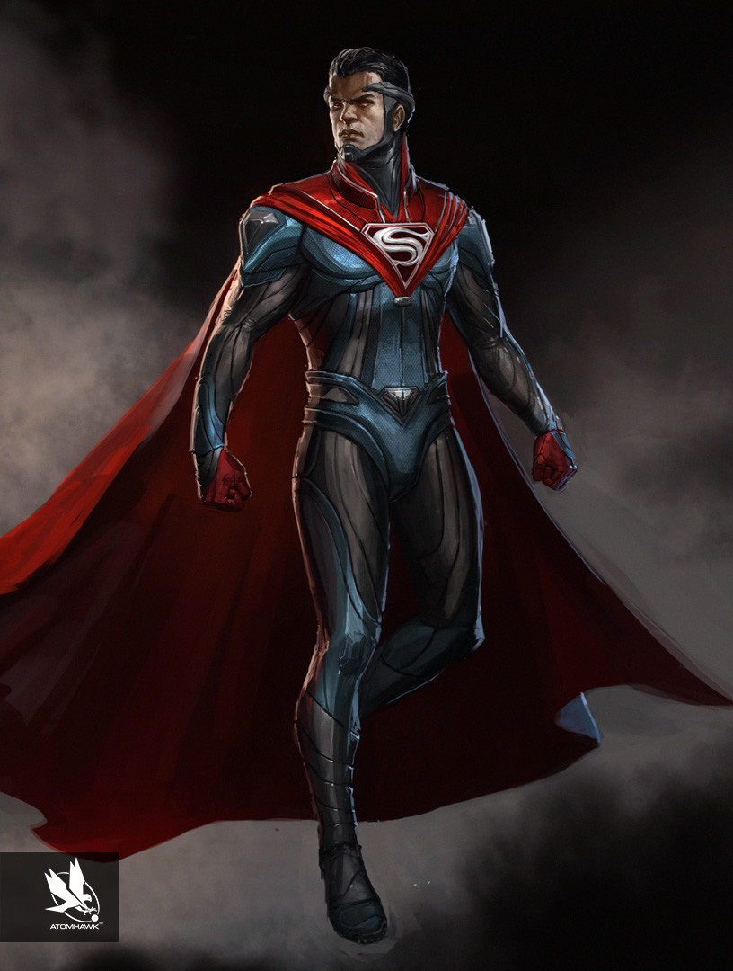 Artstation Injustice 2 Characters Atomhawk Design