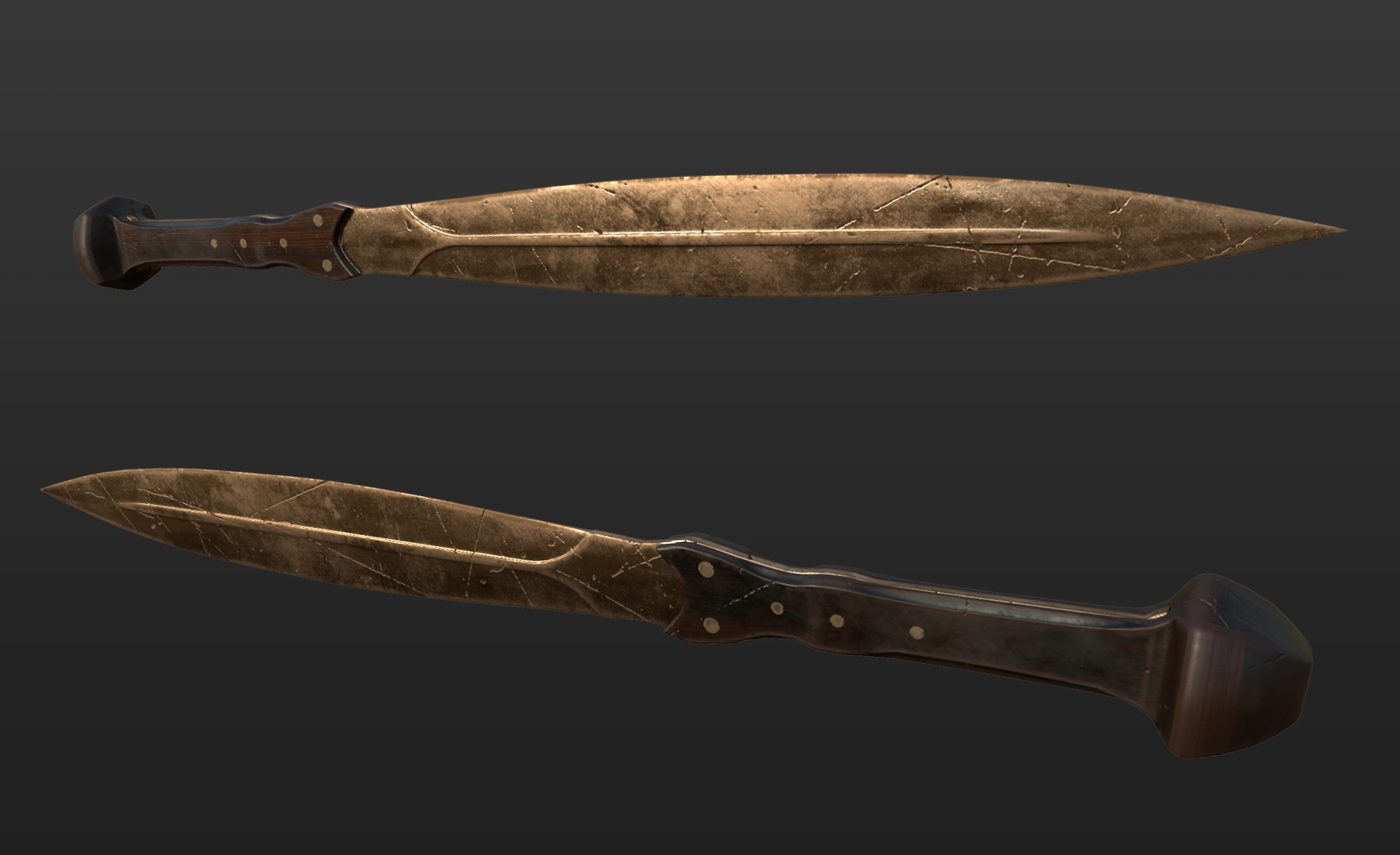 ArtStation - Celtic Bronze Sword, Owain Worsley-Hughes