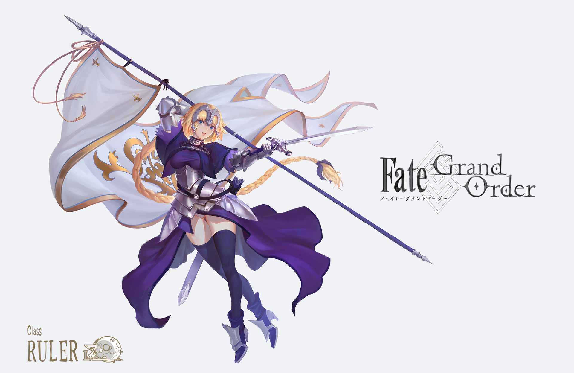 Artstation Fgo Class Ruler Lyziqi Chen