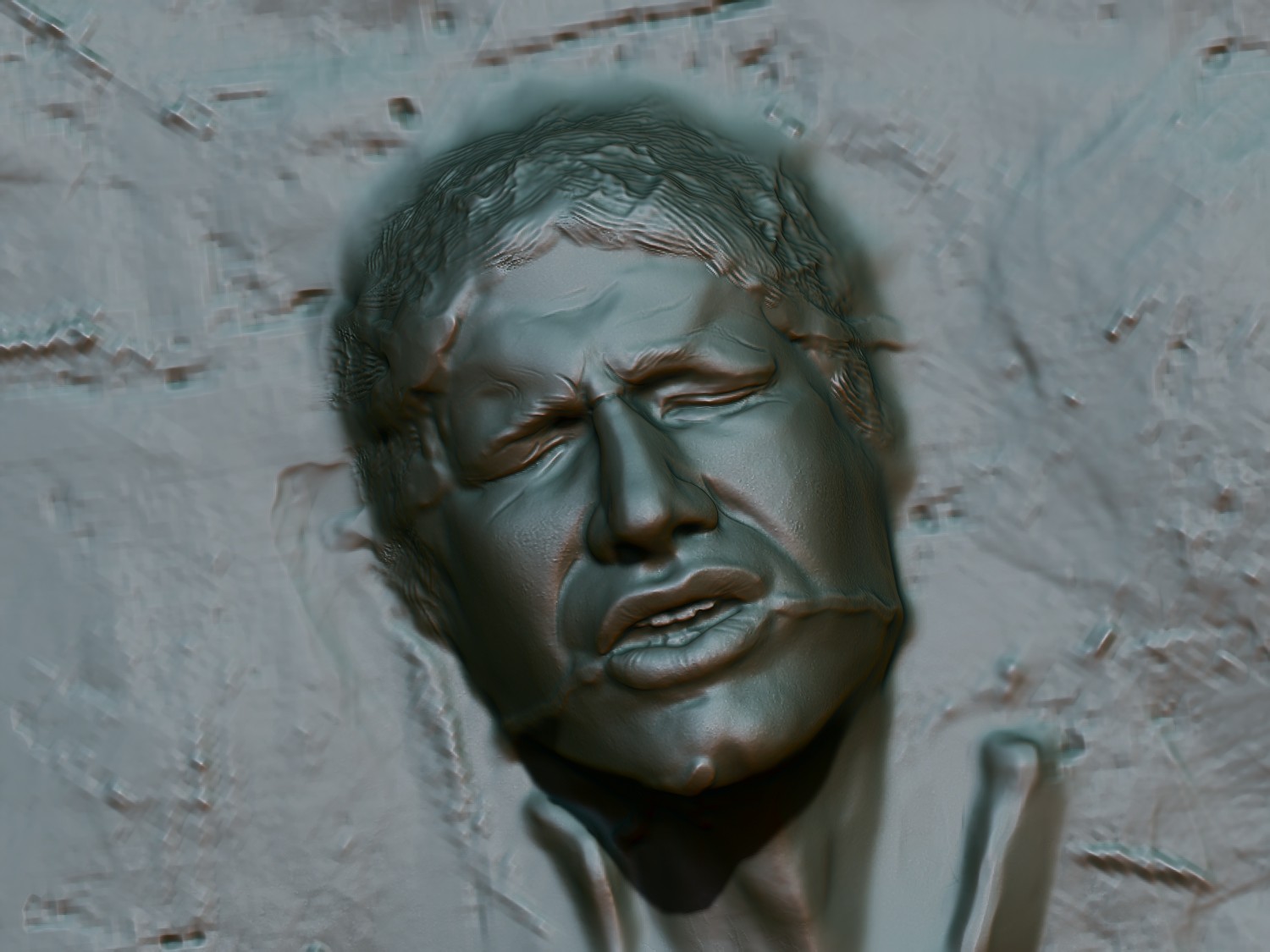 Artstation Han Solo In Carbonite Joana Abbott