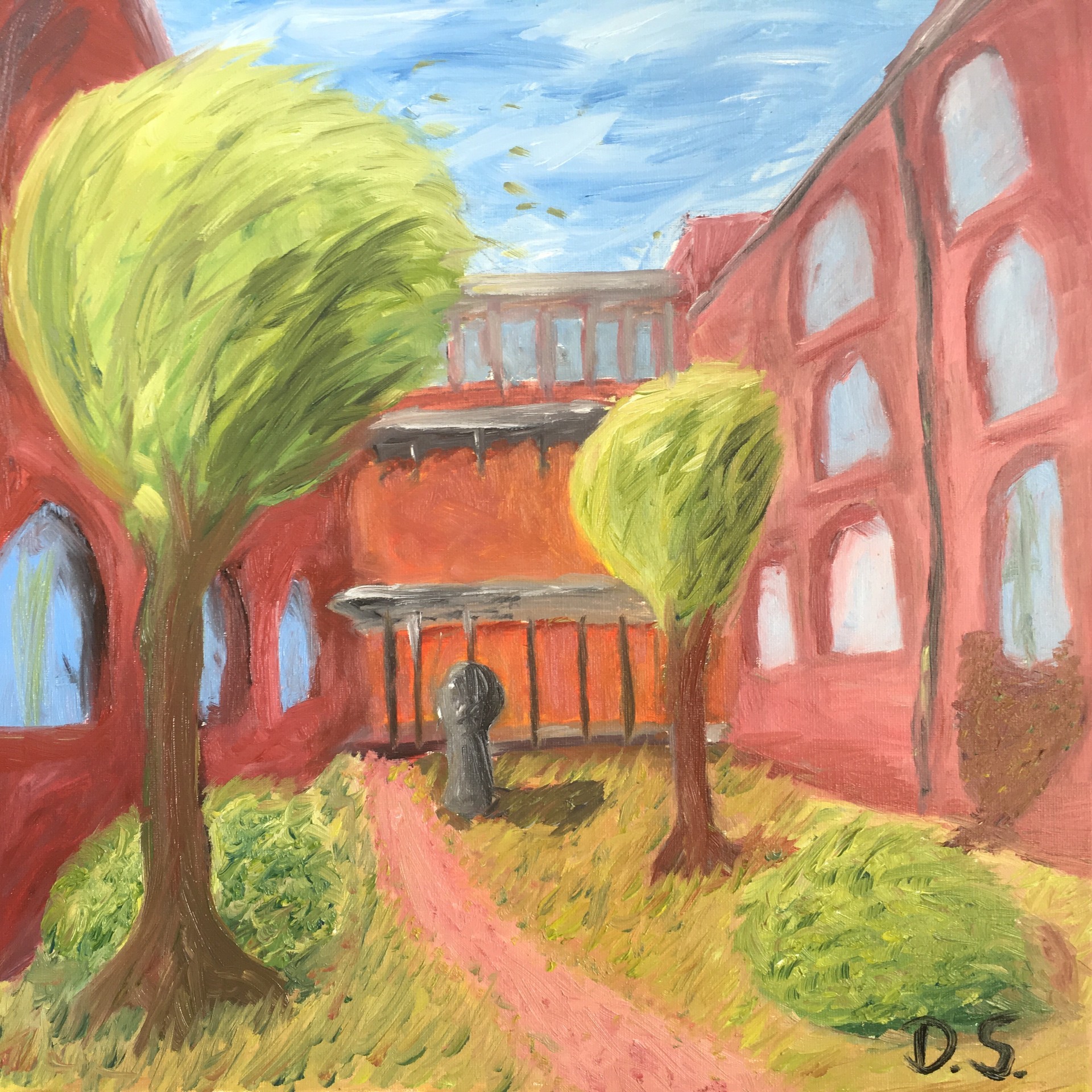 Artstation Schoolyard Dario Seyb