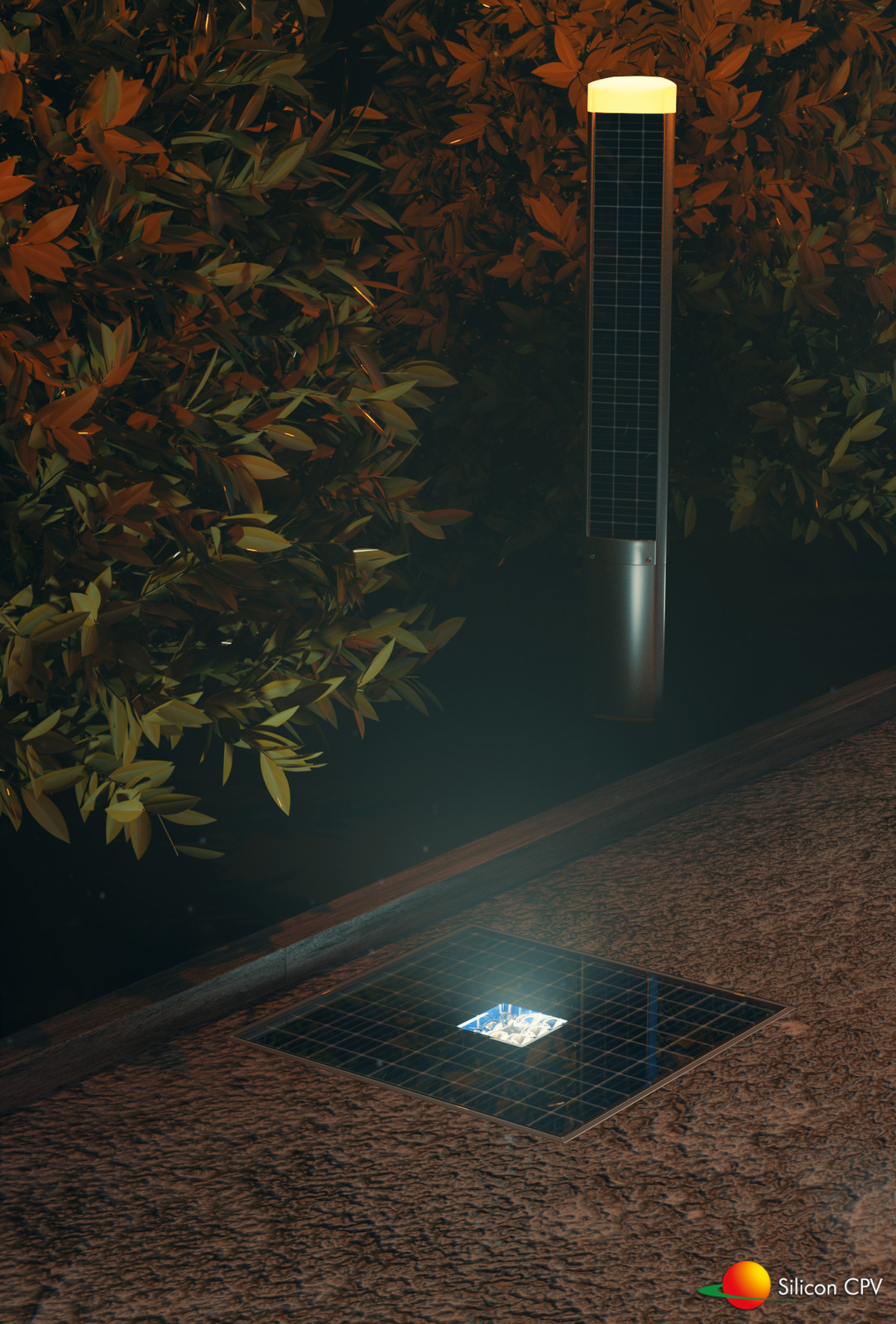 Silicon CPV Pavement/Bollard Light Prototype 003