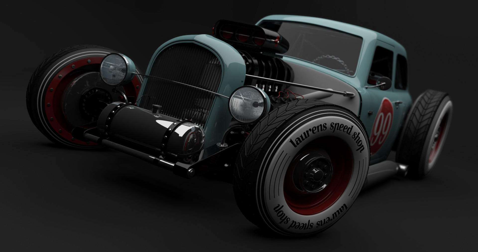 Laurens Puytje Depuydt Mini Cooper Hot Rod