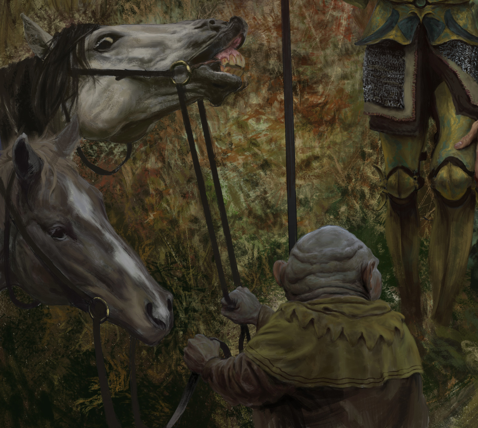 Mobin boy and horsies