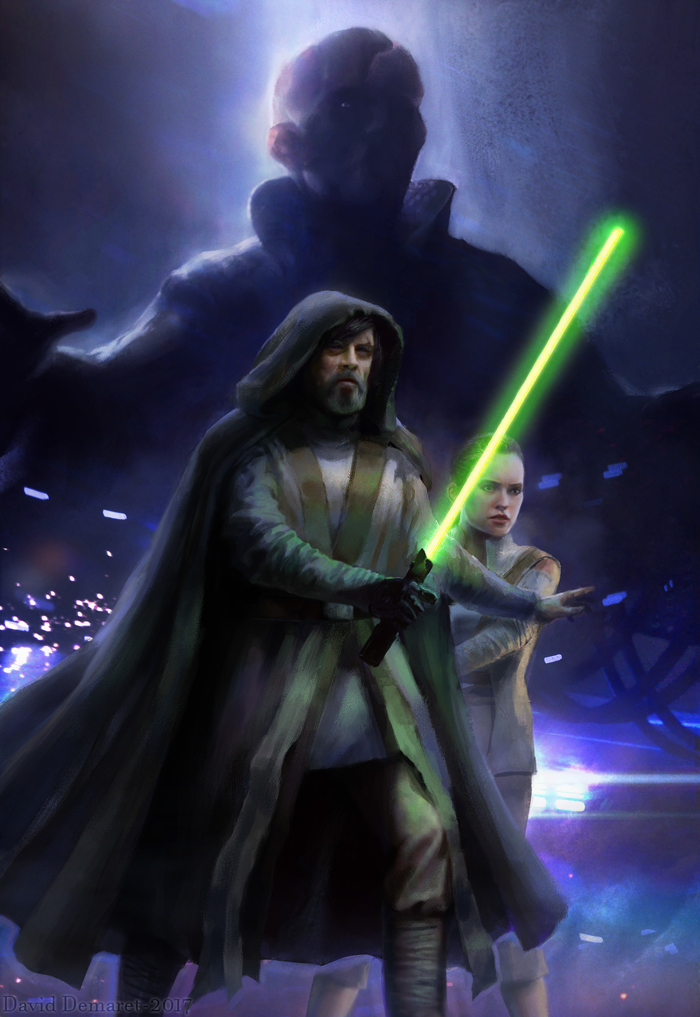Artstation The Last Jedi David Demaret