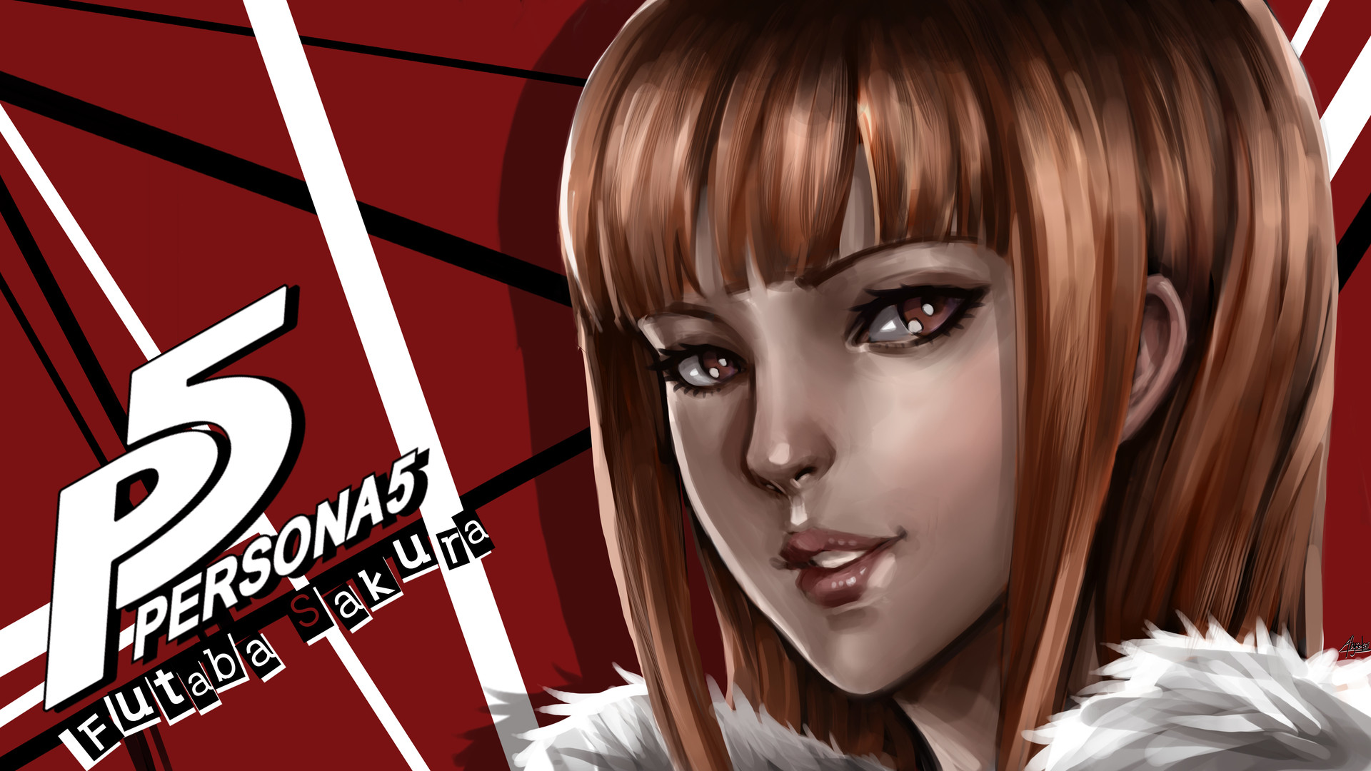 futaba sakura fanart persona 5