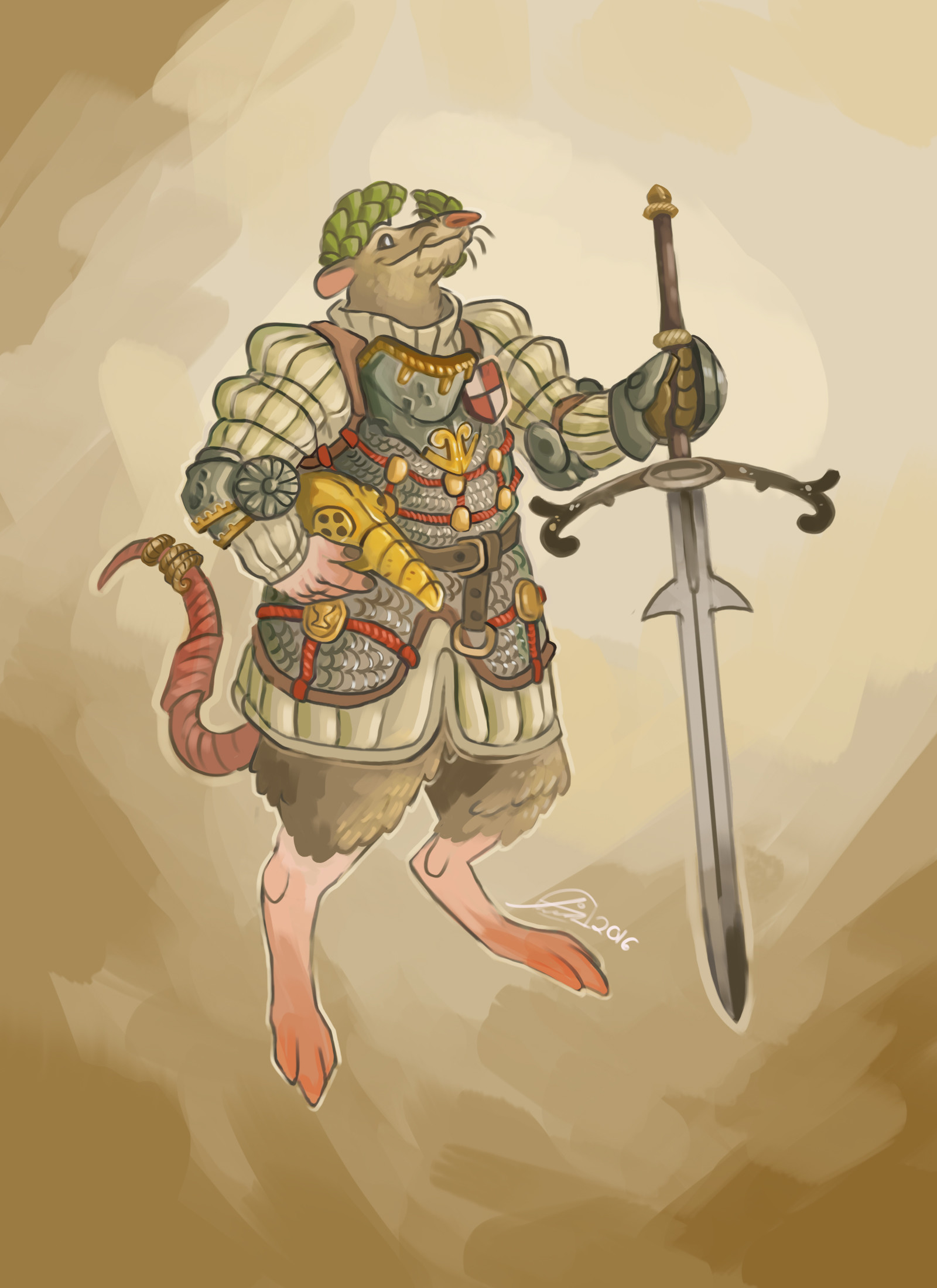 Artstation Medieval Animals Austin Sung