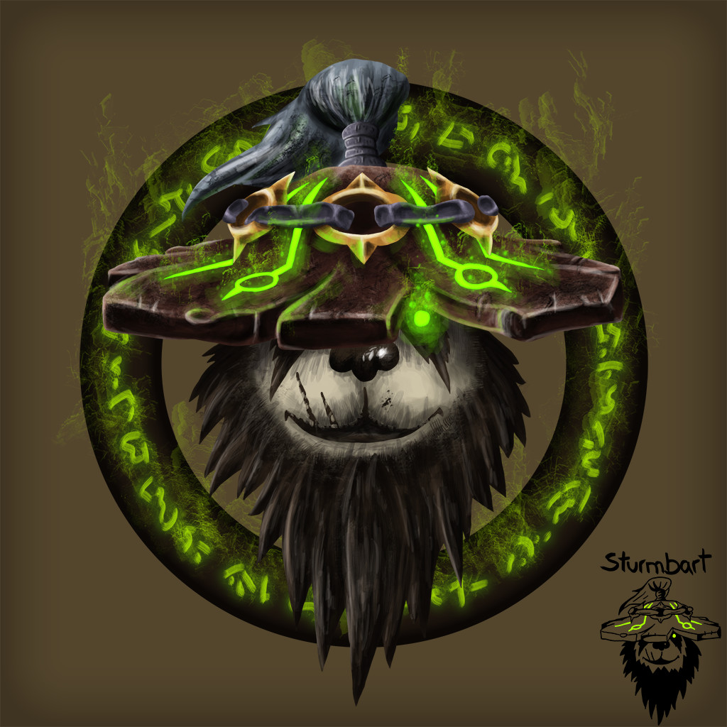 ArtStation - Demonic pandaren shaman (WoW)