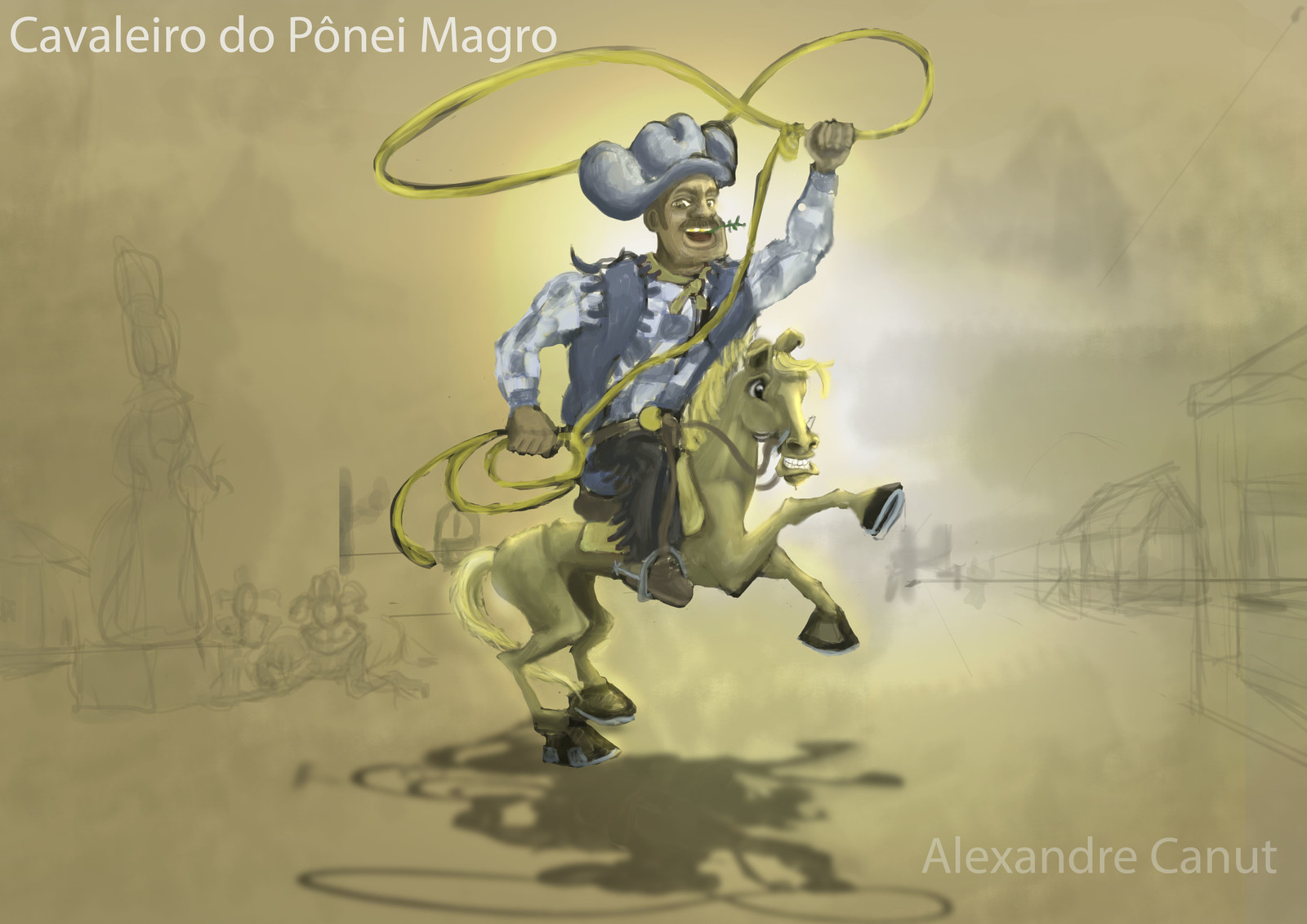 Projeto Iconic Cavaleiro do Pônei Magro