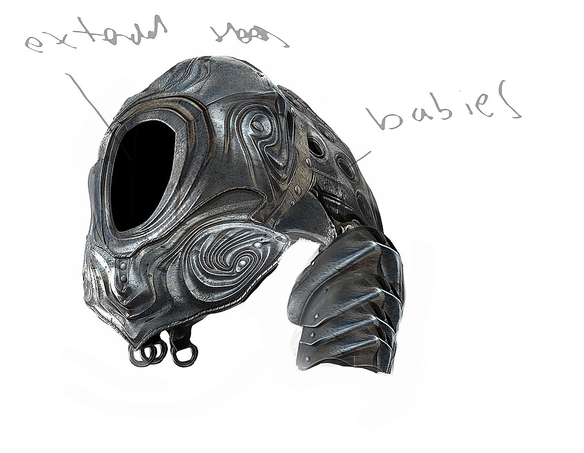 Armour mock up