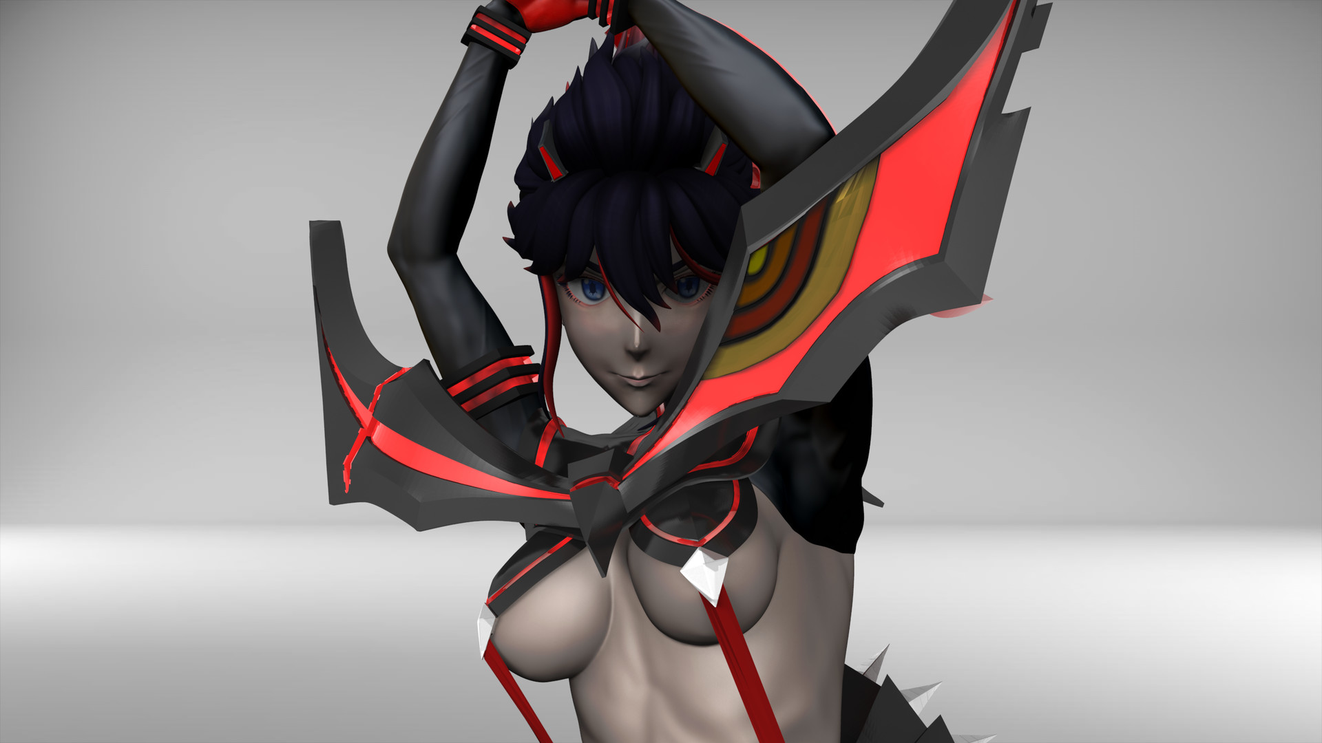 Artstation Ryuko Matoi Kill La Kill Masaru Sugai