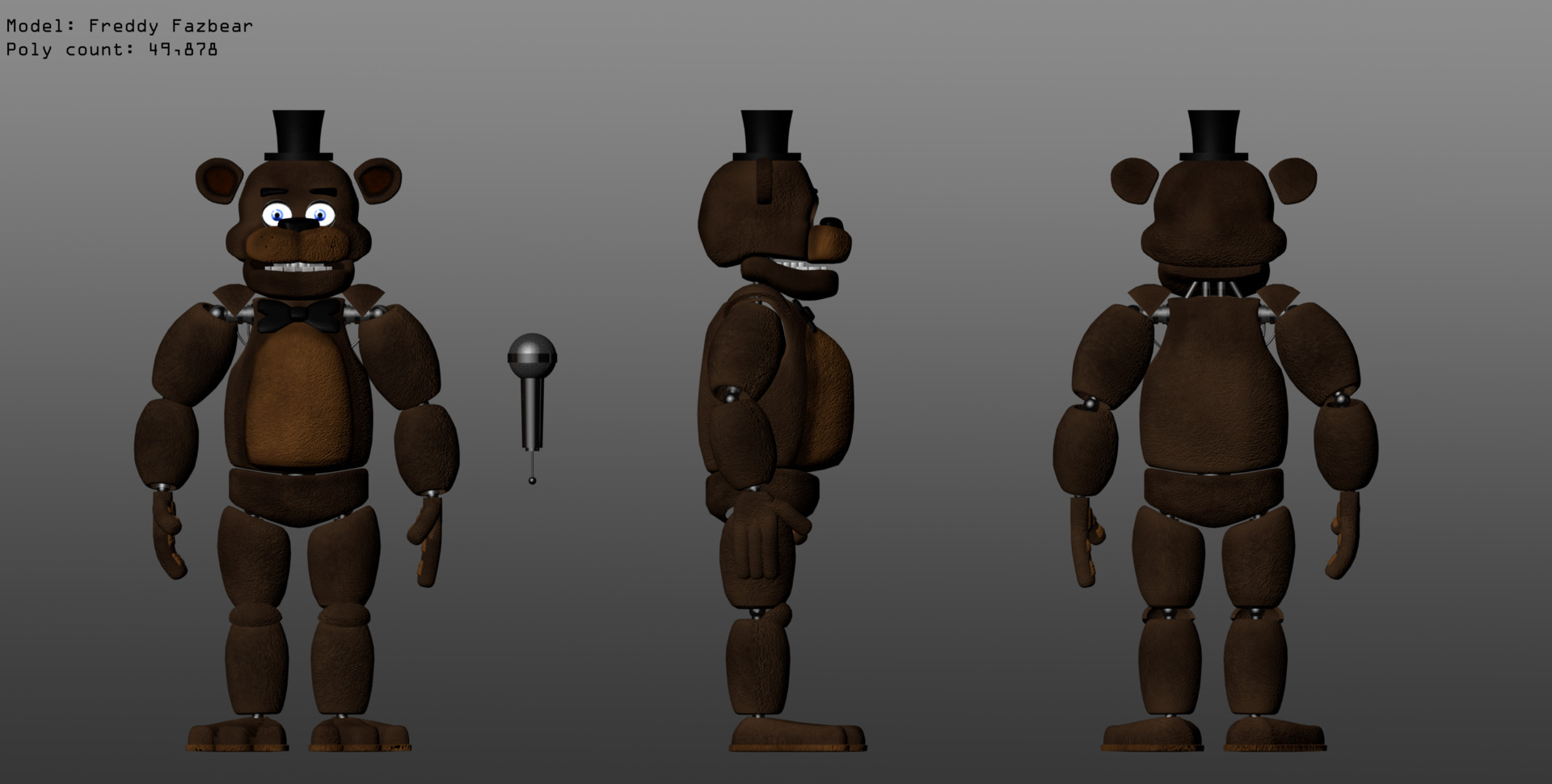 Thomas Honeybell - Five Nights at Freddy's Fan Made 3D Models