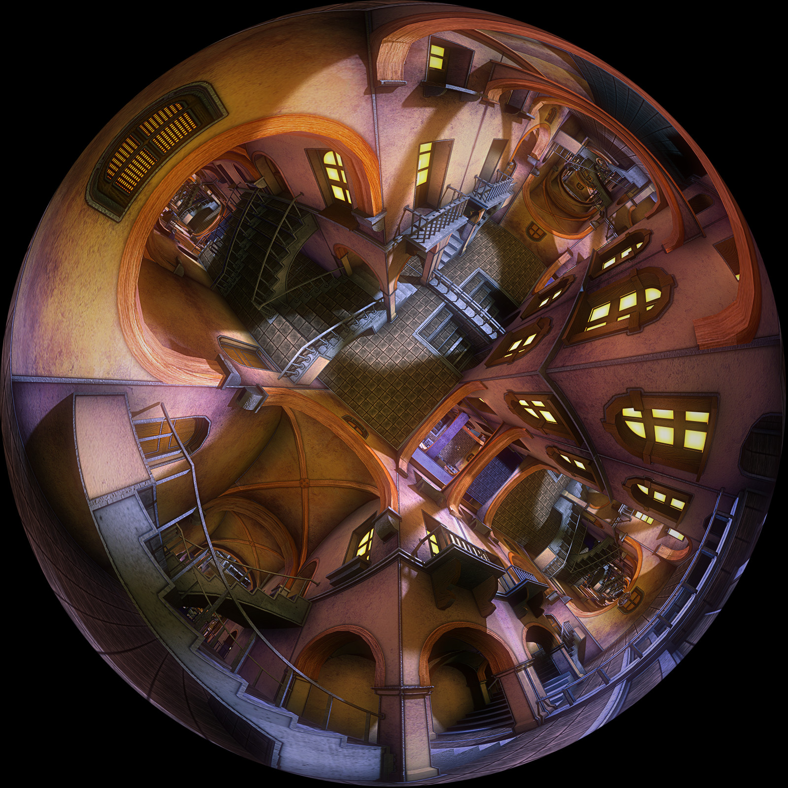 Escher Up and Down 2010