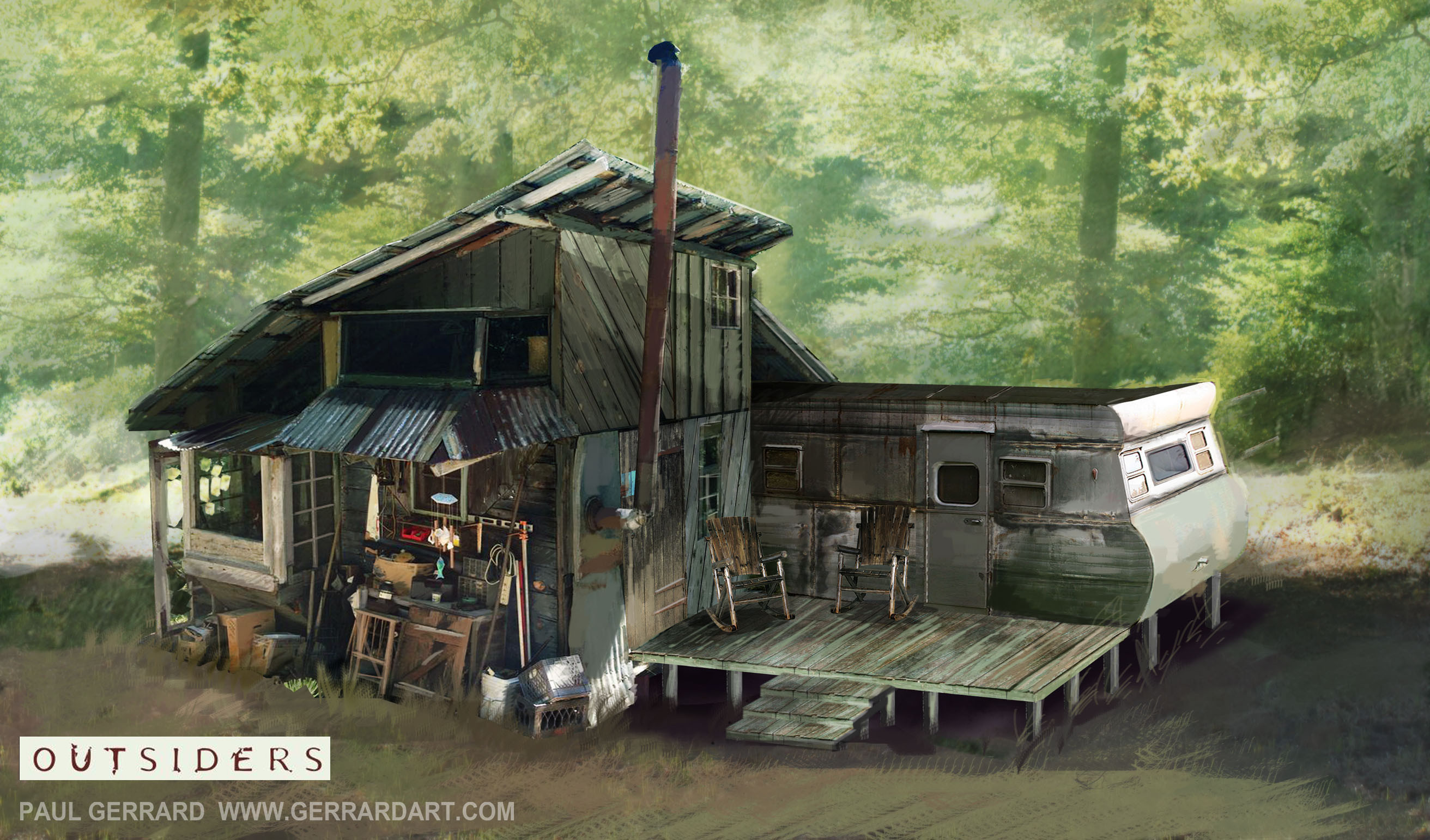 OUTSIDERS : TV SHOW

Concept art from the show