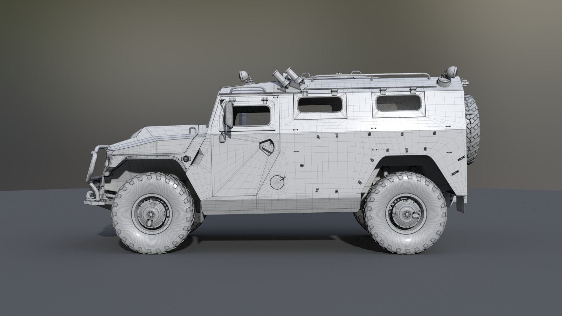 Газ тигр рисунок