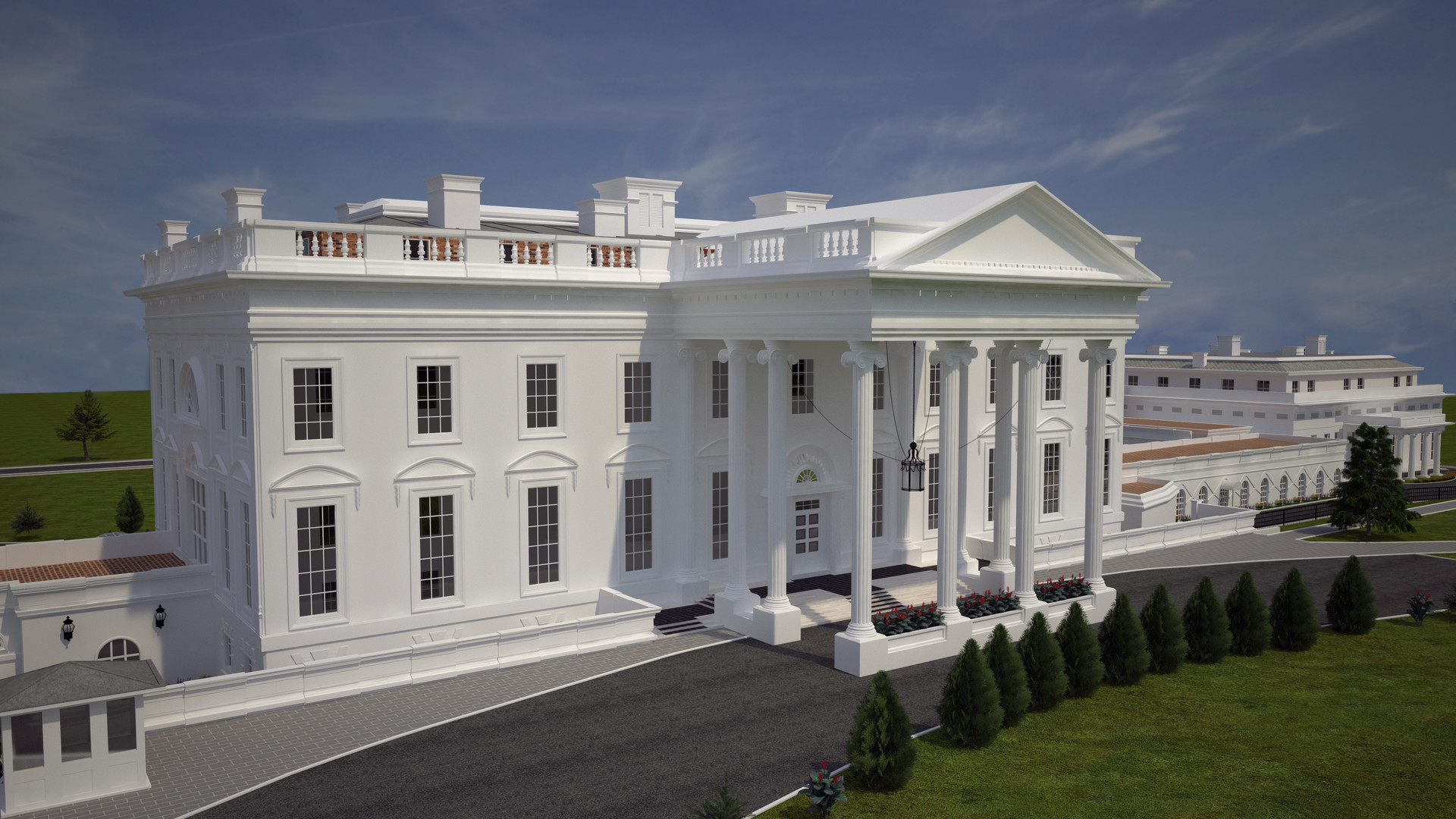 3d tour of white house