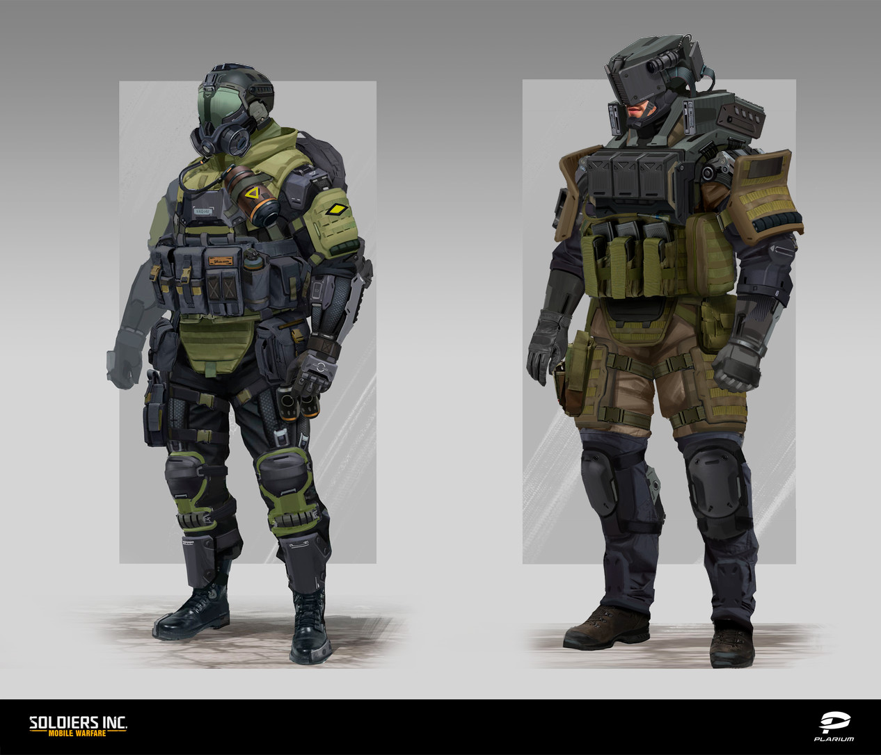 ArtStation - Soldiers Inc. Characters Concept art 2