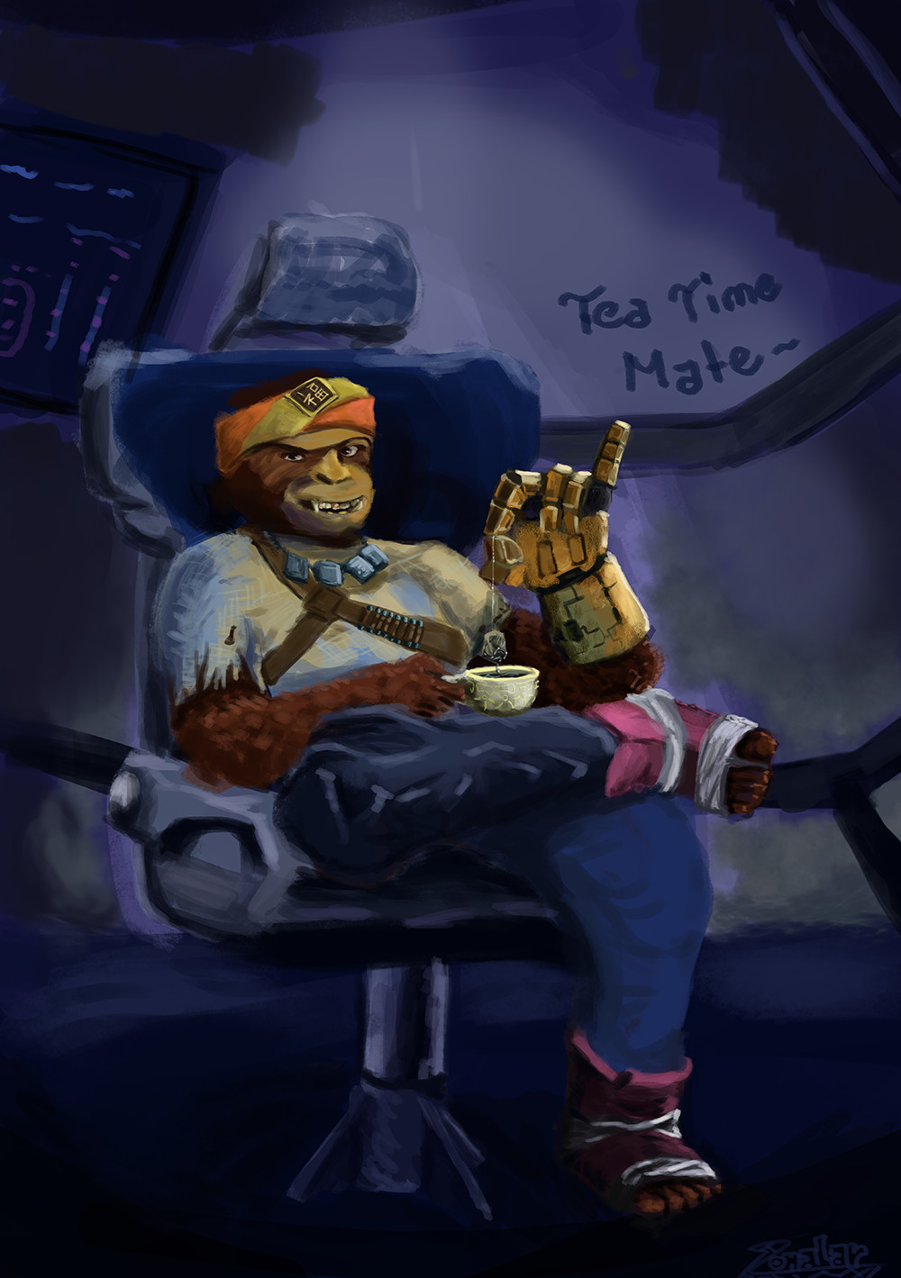 Artstation Tea Time With Knox Beyond Good And Evil 2 Benjamin Hauri