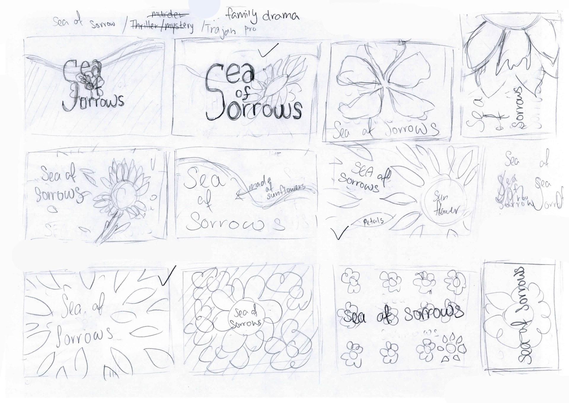 Andrea Low Title Design Design And Color Assignment