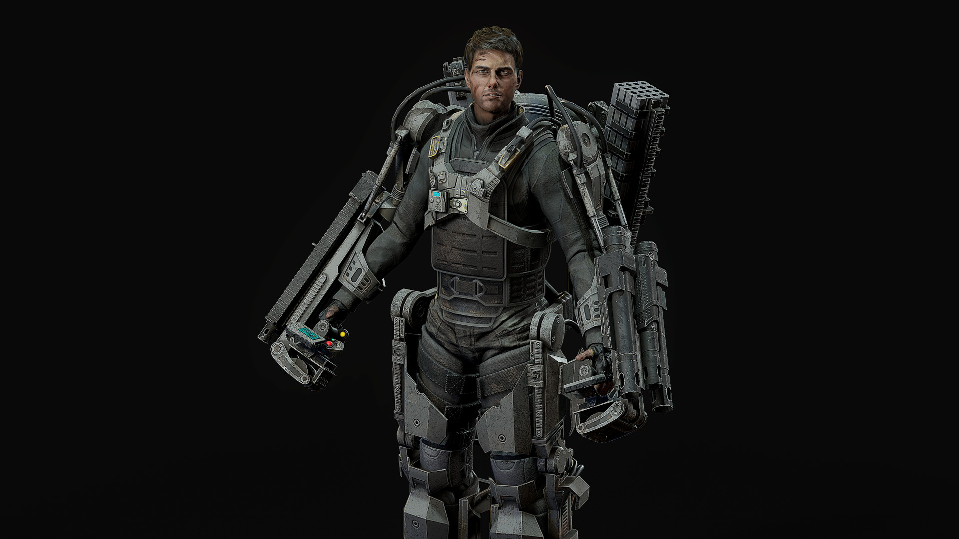William Bowser Edge of Tomorrow Tom Cruise Exosuit Final