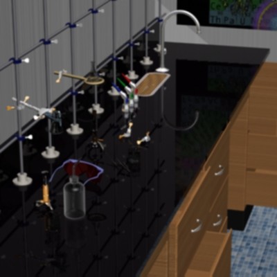 Robert Harker Scientific Lab Bench Props