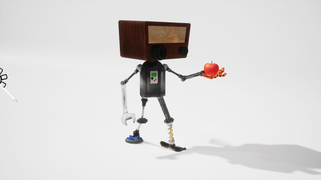 Home shop built robot