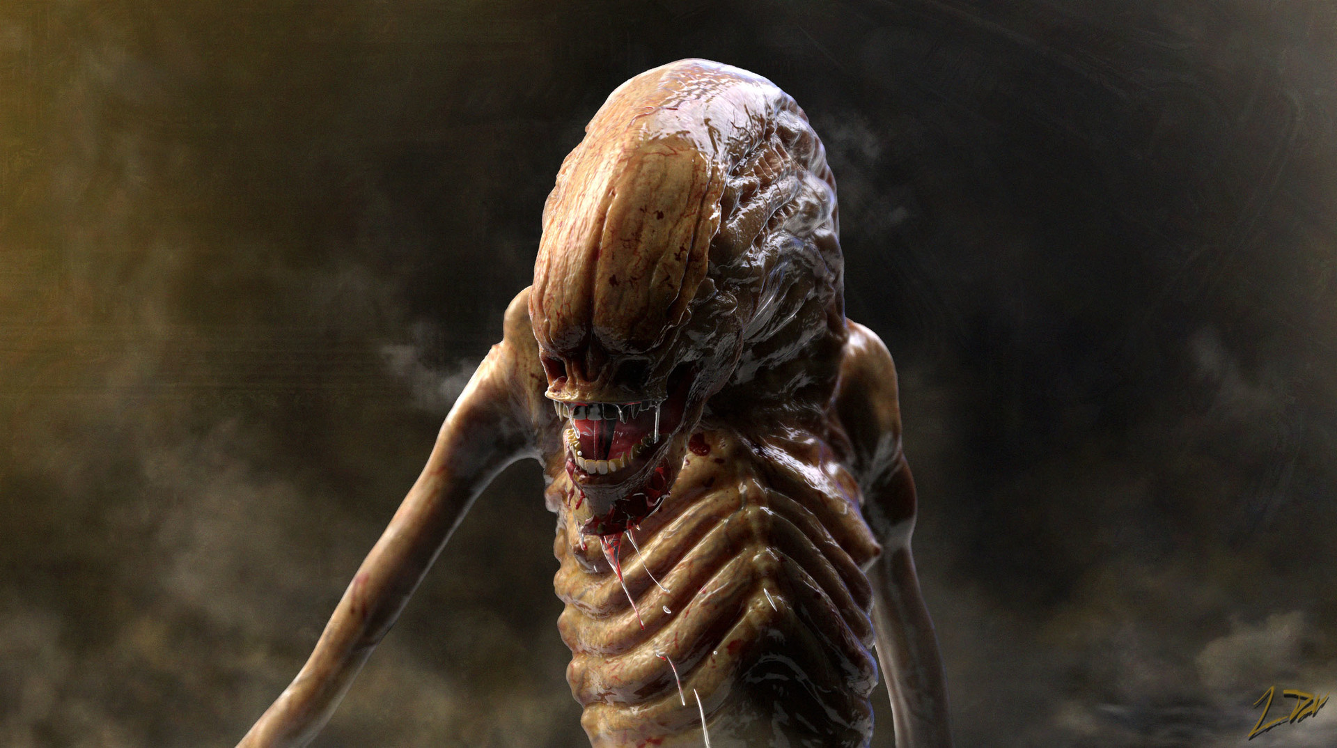 Entry No 1 Alien Newborn Stan Winston School Of Character Arts Forums