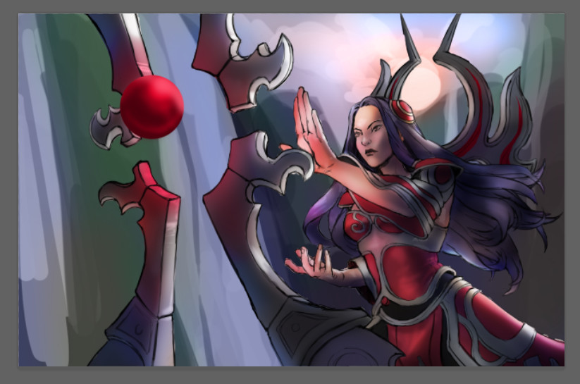 Ann Marie Cochran League Of Legends Irelia Splash Repaint