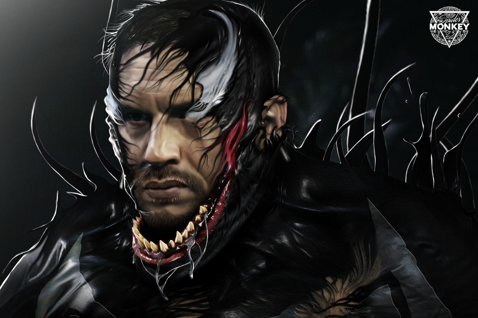 ArtStation - Tom Hardy as Venom, SPDRMNKY XXIII
