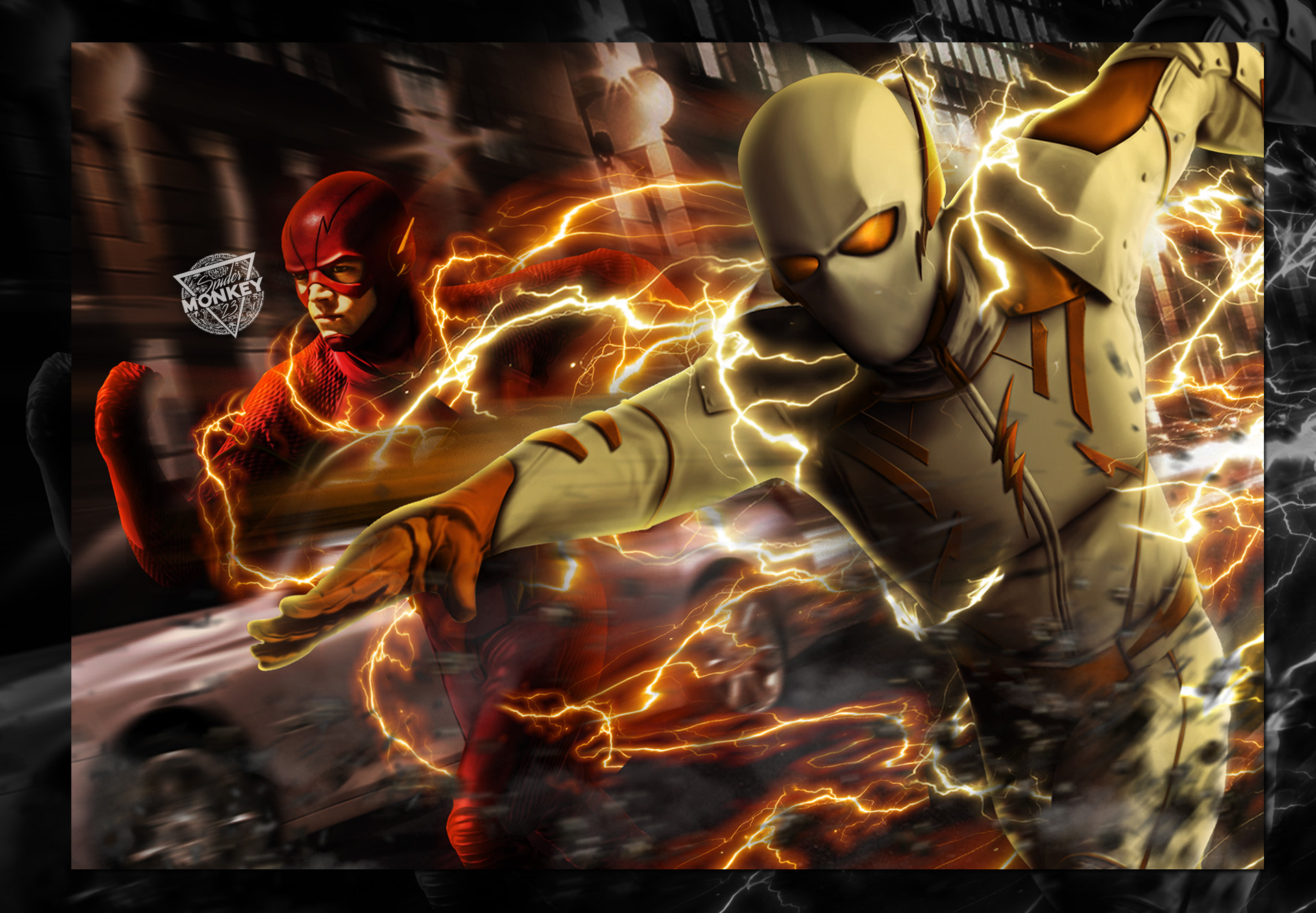 Spdrmnky Xxiii The Flash Vs Godspeed