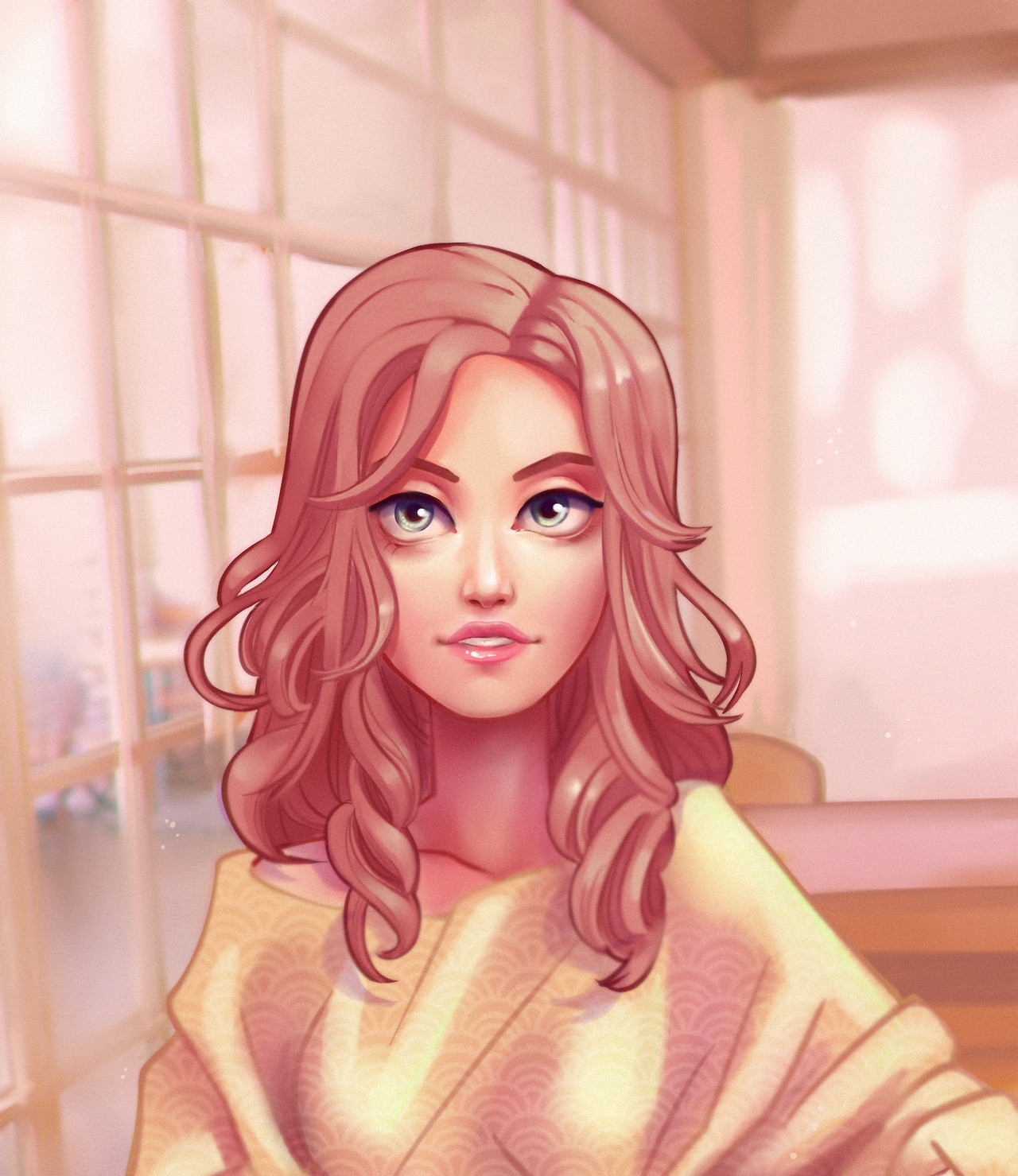 Artstation Strawberry Blonde Judicaelle Live Lun